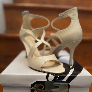 Shoes, Nine West, Size 7.5, cream